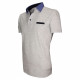 Polo fashion ANAGNITA Andrew Mac Allister 5392-GRAY