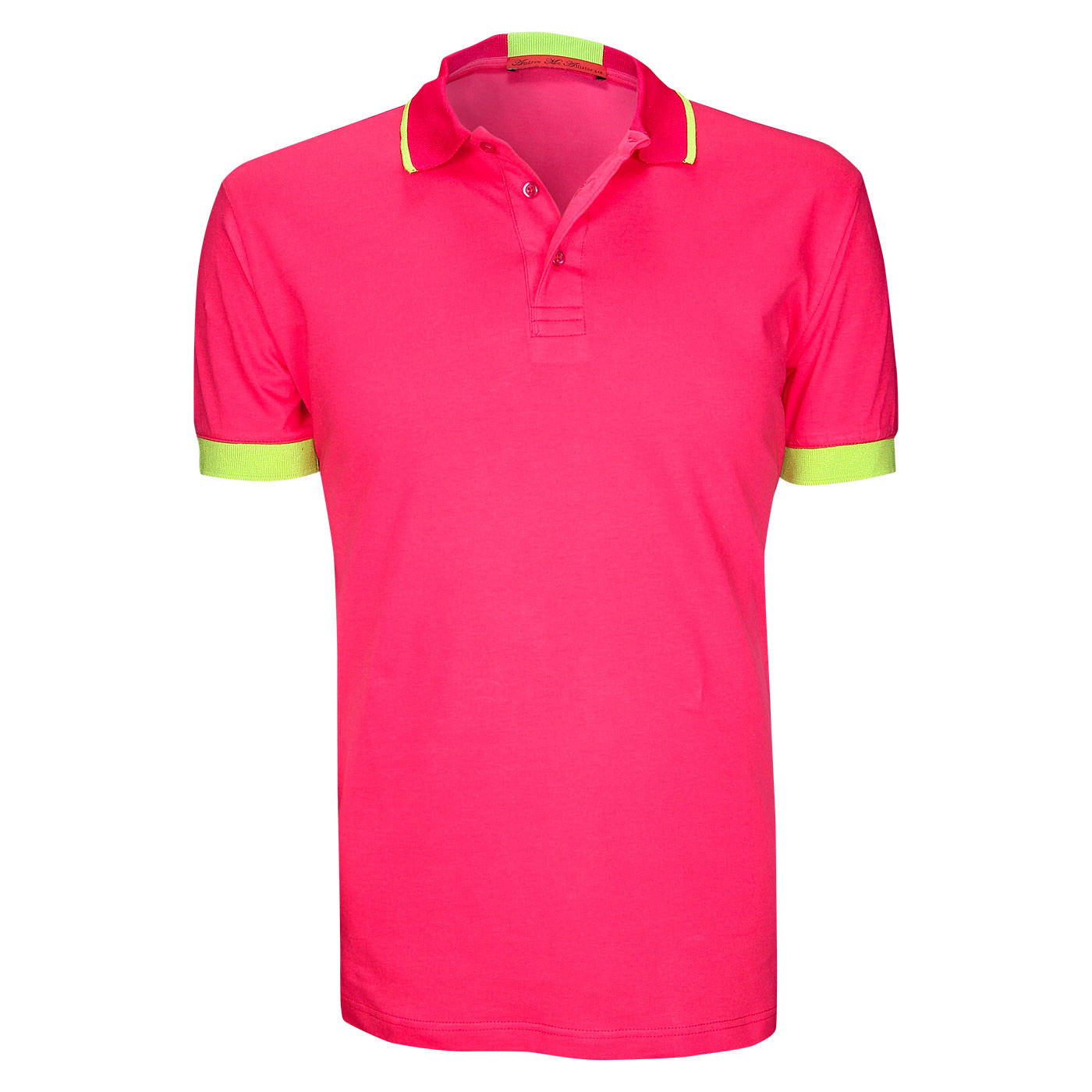 fashion polo stitched knit