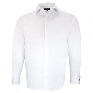 Big size premium woven fabric shirt nozze-aa6db1
