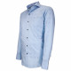 Fitted patterned fabric shirt CHECKER AA3AM1