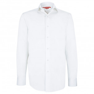 Fitted cotton satin shirt SATINO-AA9AM1