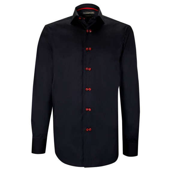 Double-breasted slim fit shirt DOTTIO-AA2EB1