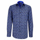 Printed fabric slim fit shirt FIORA-AA4EB1