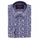 Printed fabric slim fit shirt CASHMO-AA5EB1