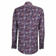 Printed fabric slim fit shirt CASHMO-AA5EB2