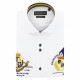 Embroidered slim fit shirt UNO-AA8EB1