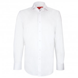 Slim fit shirt in woven fabric AB1AM4