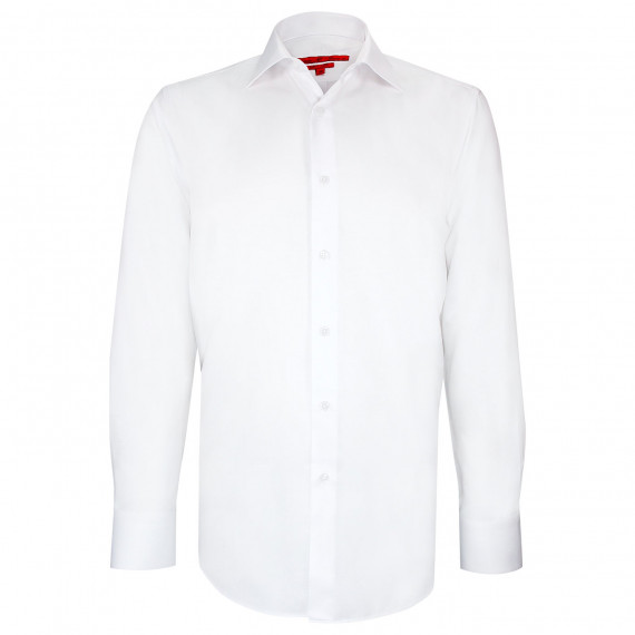 Slim fit shirt in woven fabric AB1AM4