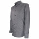 Slim fit shirt in patterned fabric AB2AM1