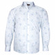 Big size printed fabric shirt