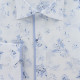 Big size printed fabric shirt