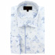 Big size printed fabric shirt