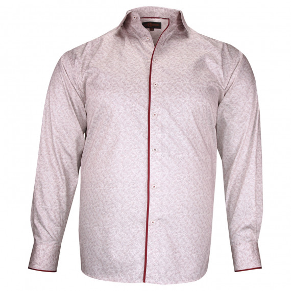 Big size printed fabric shirt