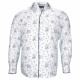 Big size printed fabric shirt FIORBLU AE3EB1