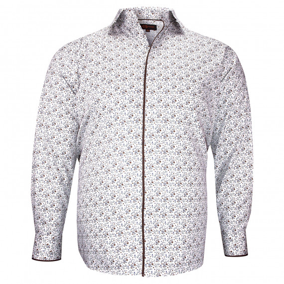 Big size printed fabric shirt FIOMAR AE4DB1