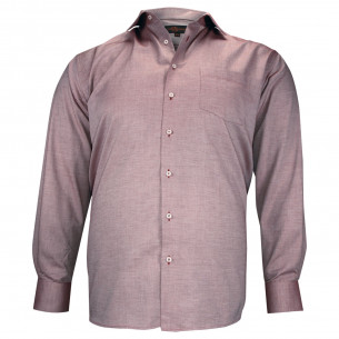 Plus-size shirt in textured fabric TONOROSSO AE7DB1