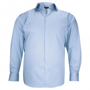 Plus-size shirt in textured fabric TONOBLU AE8DB1