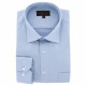 Plus-size shirt in textured fabric TONOBLU AE8DB1
