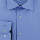 Plus size shirt in plain fabric CLASSOPO AE9DB1