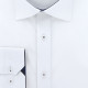 Plus size shirt in plain fabric CLASSOPO AE9DB2