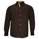 Plus size shirt in plain fabric CLASSOPO AE9DB3