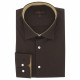 Plus size shirt in plain fabric CLASSOPO AE9DB3