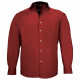 Plus size shirt in plain fabric CLASSOPO AE9DB5