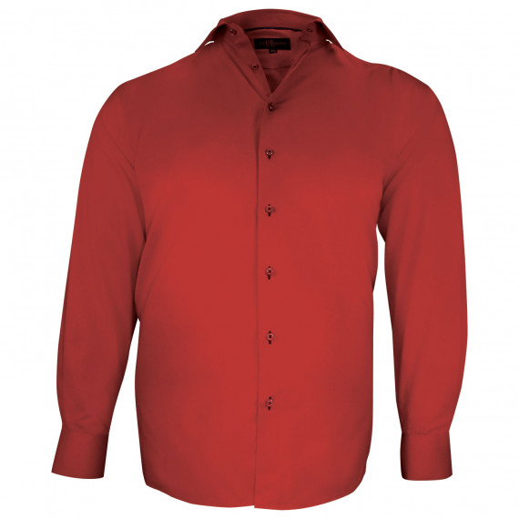 Plus size shirt in plain fabric FILOPPO AE10DB2