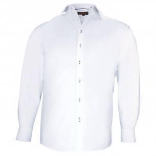 Plus size shirt in plain fabric FILOPPO AE10DB3