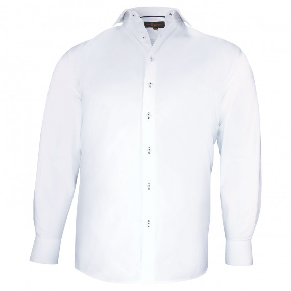 Plus size shirt in plain fabric FILOPPO AE10DB3