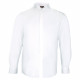 Plus-size shirt in textured fabric with hidden throat DINOZZE AE11DB1