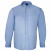 Plus-size shirt in textured fabric with hidden throat DINOZZE AE11DB3