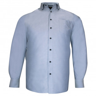 Plus-size oxford shirt with button-down collar BOTONNI AE12DB1