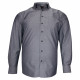 Textured button-down collar plus size shirt ARMATONI AE13DB1