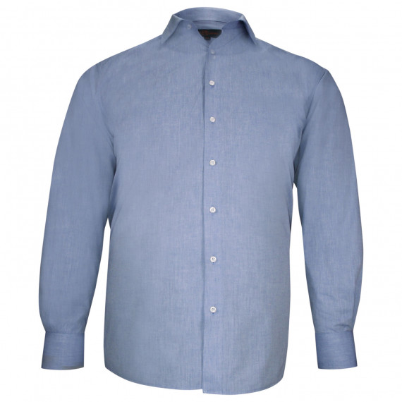 Plus-size shirt, end-to-end fabric PERFILO AE14DB1
