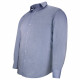 Plus-size shirt, end-to-end fabric PERFILO AE14DB1