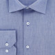 Plus-size shirt, end-to-end fabric PERFILO AE14DB1