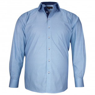Plus size printed fabric shirt NOTOBLU AE16DB1