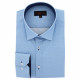 Plus size printed fabric shirt NOTOBLU AE16DB1