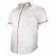 Plus-size short-sleeved shirt with printed fabric GIVELI AE4DBMC1