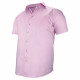 Plus size plain short sleeve shirt BELAROSA AE6DBMC1