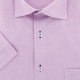 Plus size plain short sleeve shirt BELAROSA AE6DBMC1