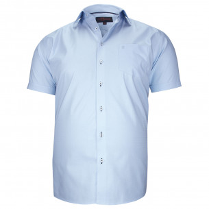 Plus size shirt in textured plain fabric TONOTONA AE7DBMC2