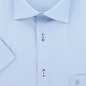 Plus size shirt in textured plain fabric TONOTONA AE7DBMC2