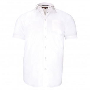 Plus size shirt in textured plain fabric TONOTONA AE7DBMC3