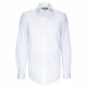 Straight cut shirt in floral print fabric FANIOLO AE6EB1