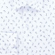 Straight cut shirt in floral print fabric FANIOLO AE6EB1