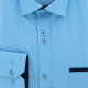 Plain fitted shirt with pocket edging TASCOPO AE8EB1