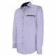Plain fitted shirt with pocket edging TASCOPO AE8EB2
