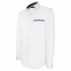 Plain fitted shirt with pocket edging TASCOPO AE8EB3